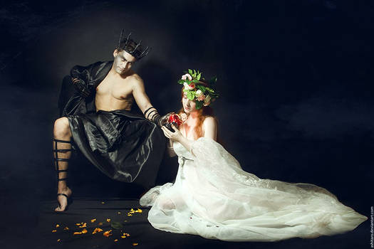 Hades and Persephone: Pomegranate