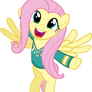 Fluttershy Finds the Music
