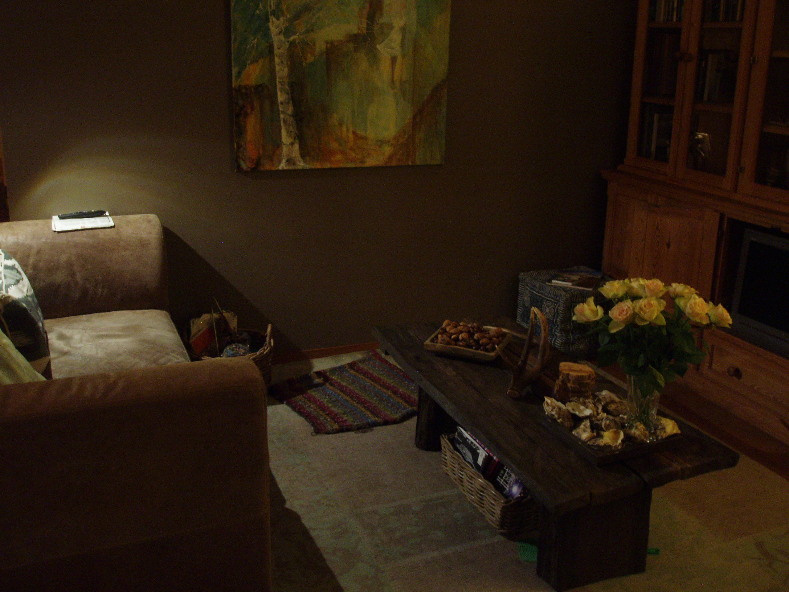 coffee table of 2000y bog oak