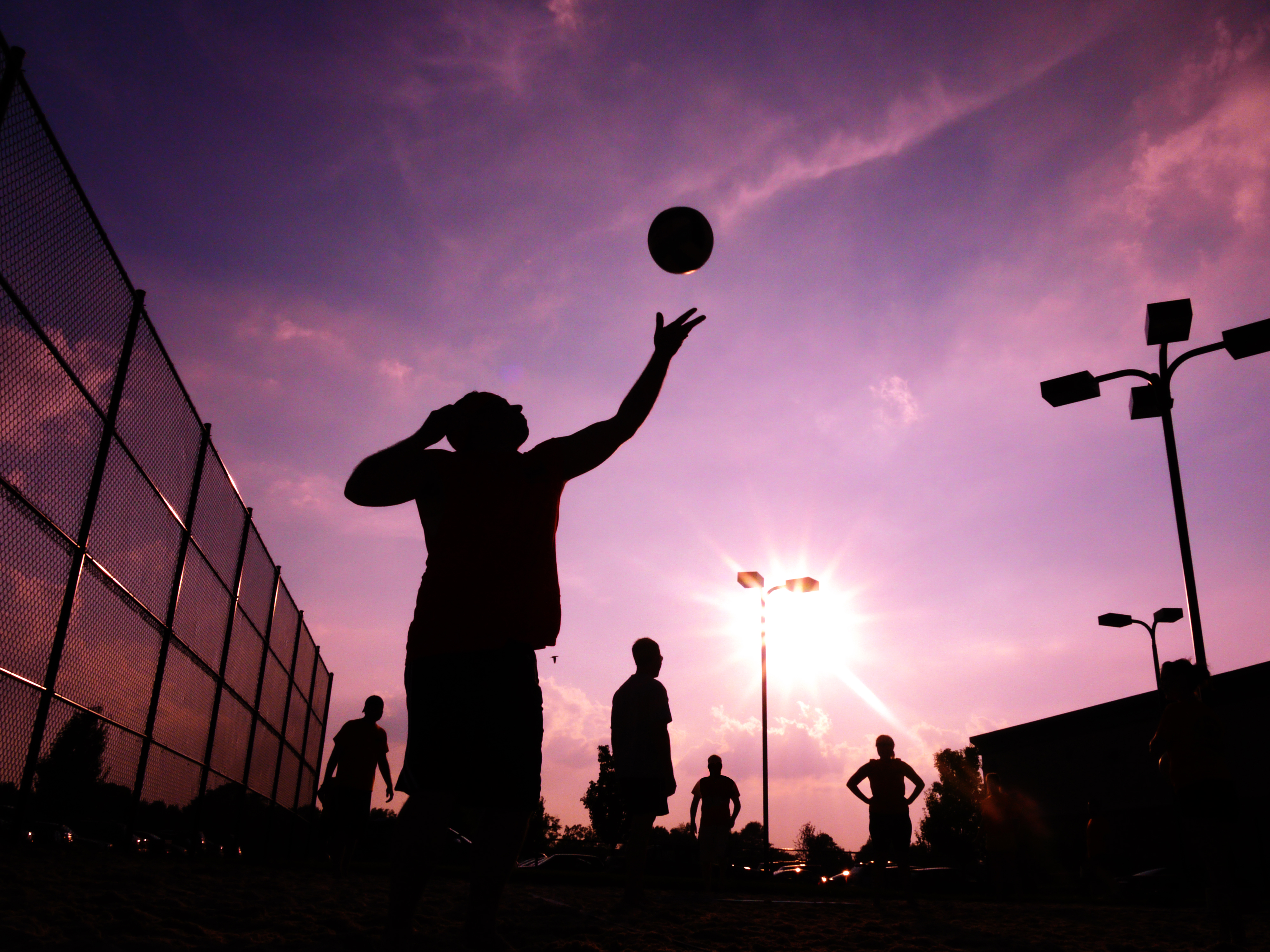 Volleyball Silhouette 3