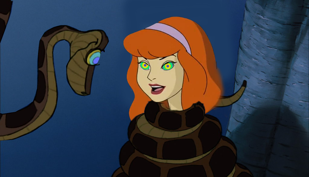 Daphne Meets Kaa by ksangre on DeviantArt