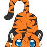 Chibi Tiger ish stalking you