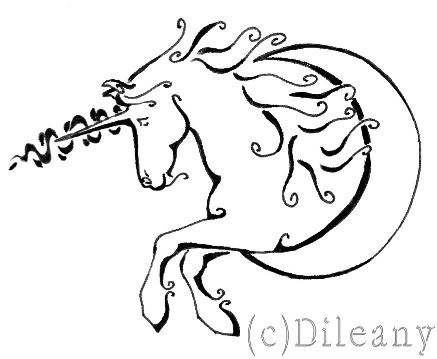 Moon unicorn