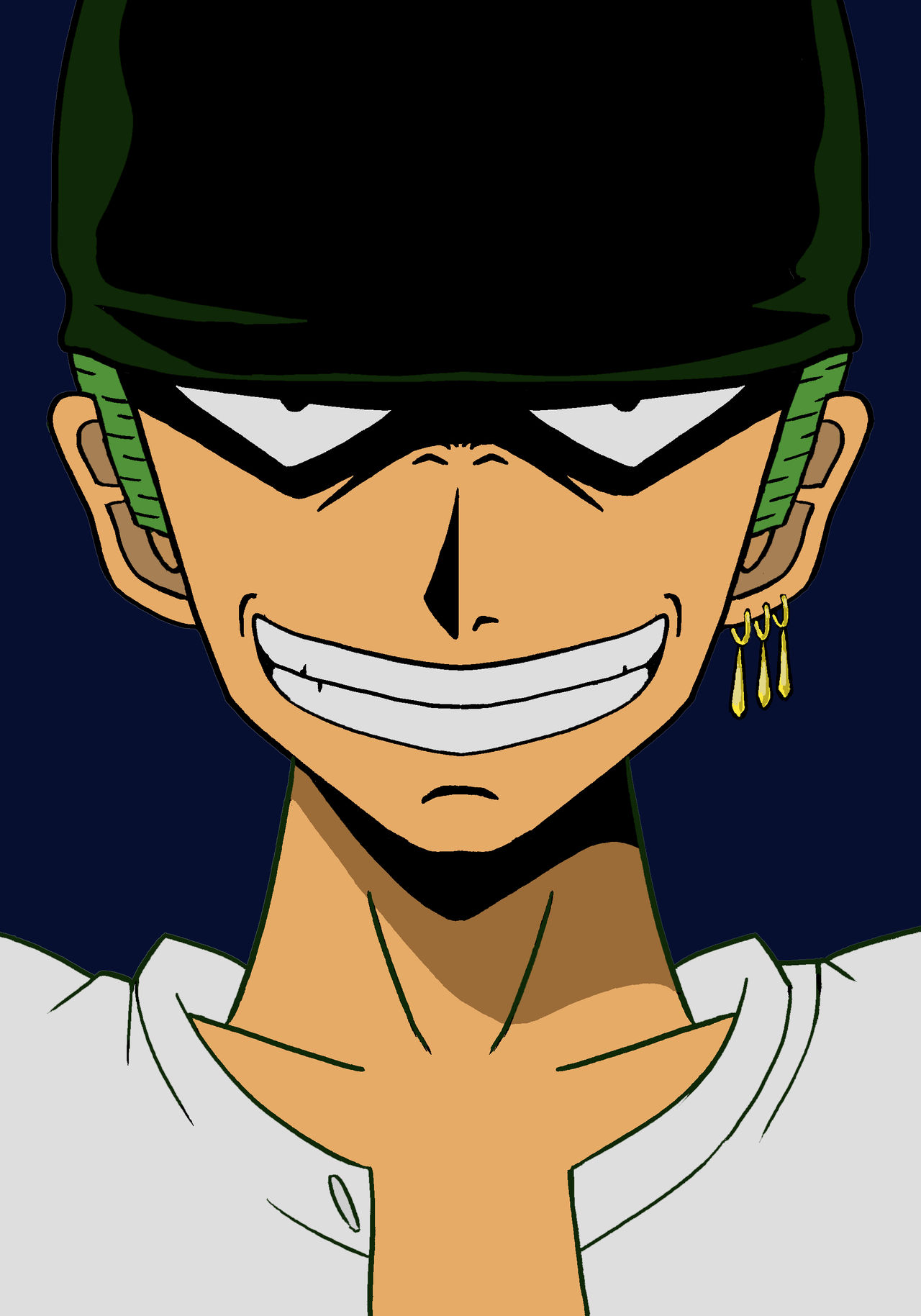 Pretimeskip Zoro by reaperx2402 on DeviantArt
