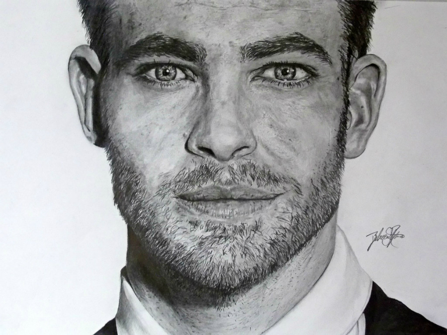 Chris Pine Portrait