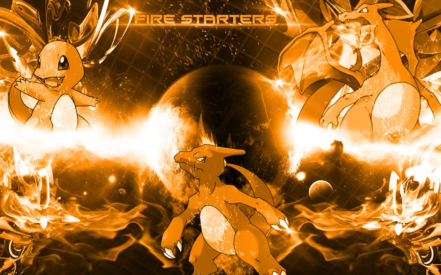1st Gen Fire Starter Pokemon Desktop Wallpaper by Bdawg1000 on DeviantArt