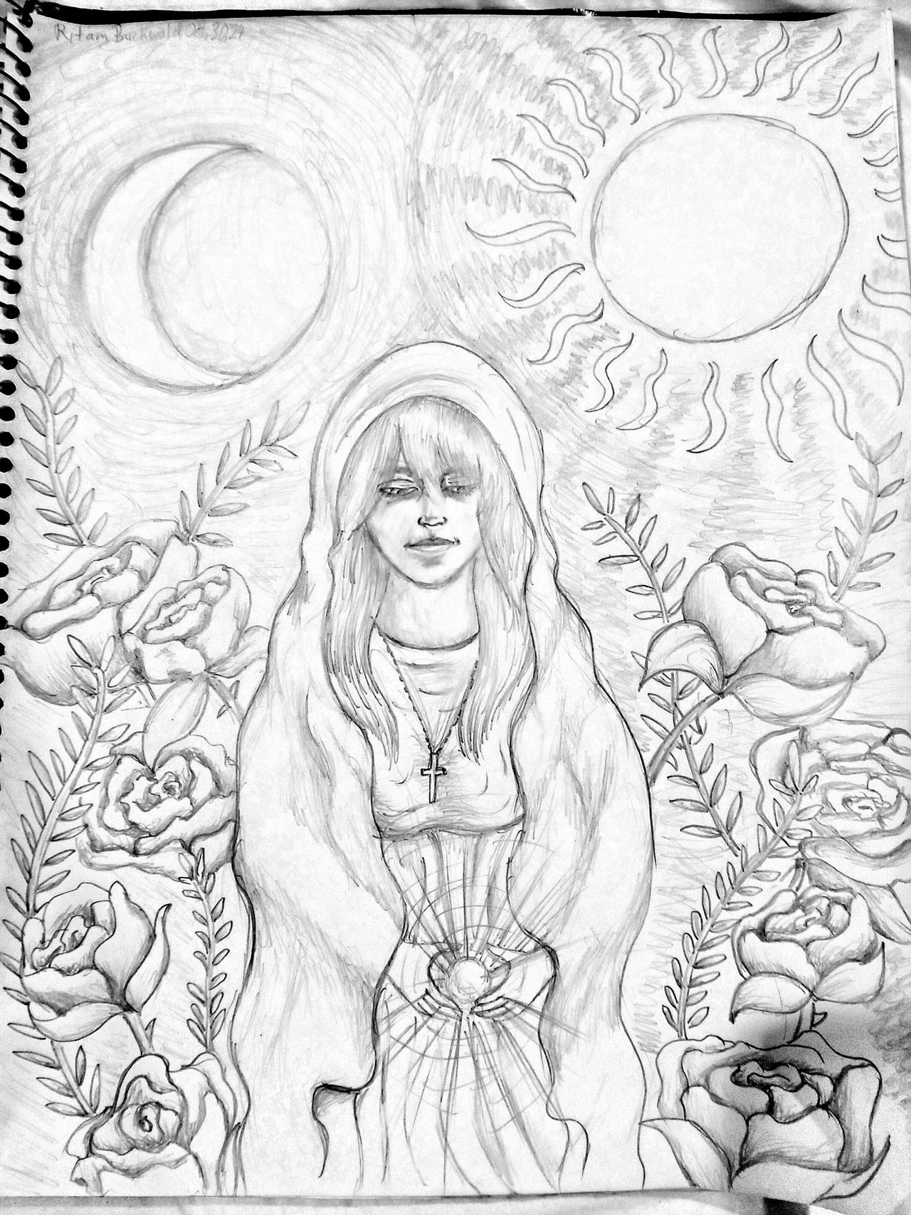 Infinity Woman The Woman Between Infinity by RitamBuchwald on DeviantArt