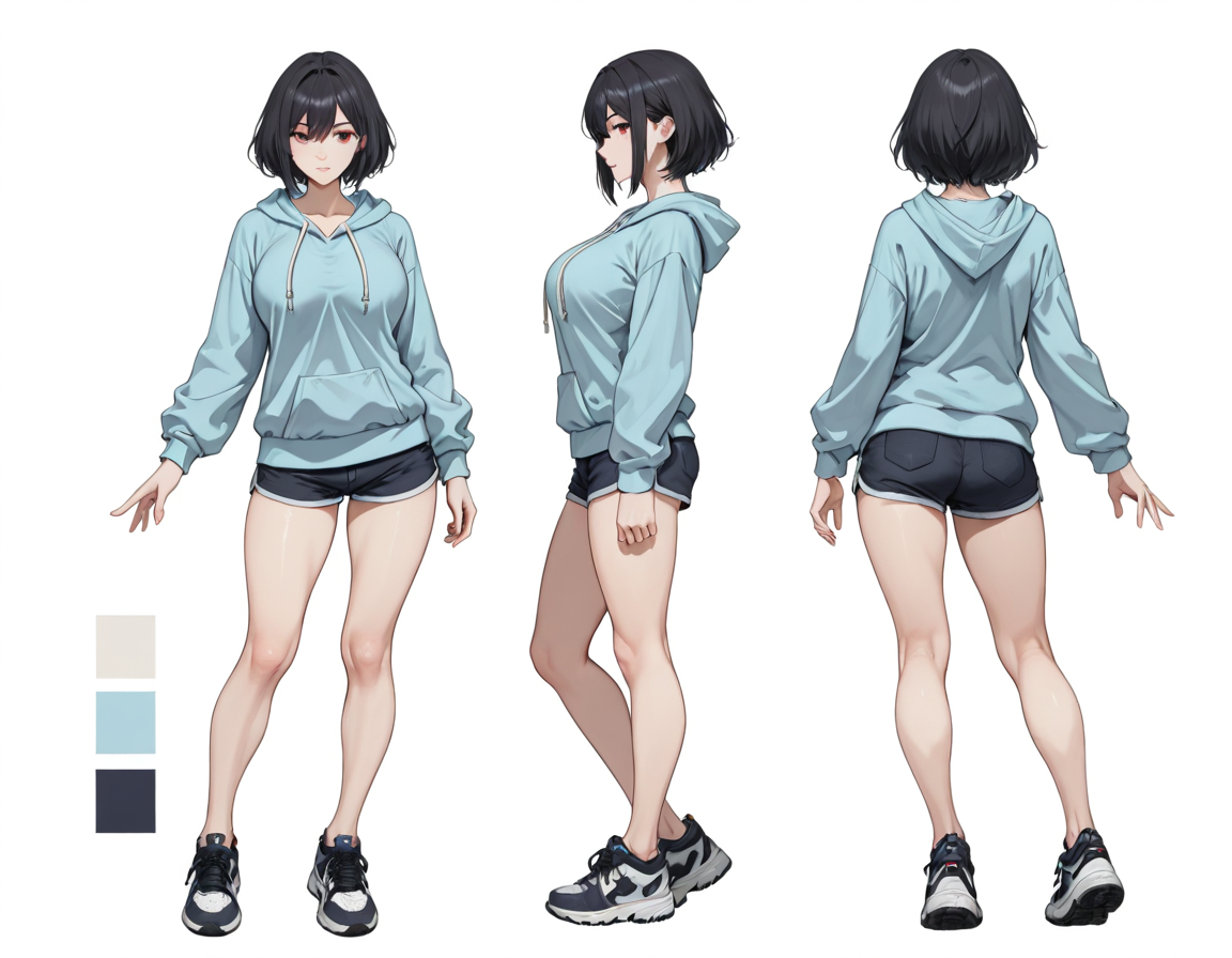 Simple Character Design References Character Design Reference Sheet by Alex-DesignAI on DeviantArt