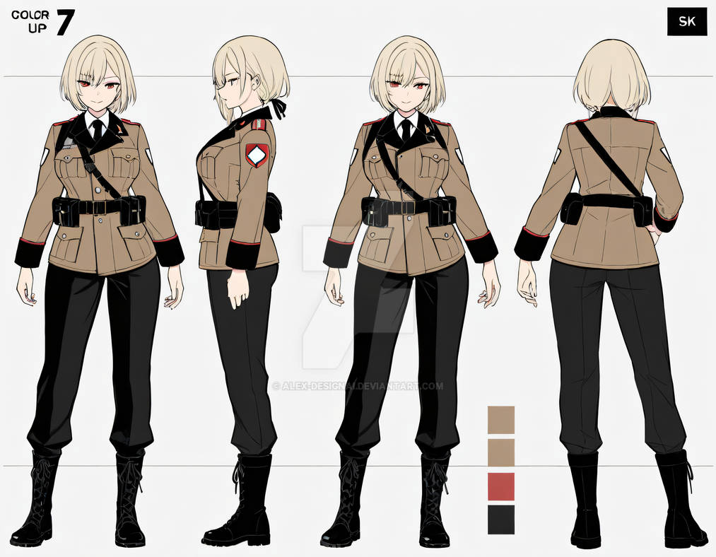 Character Design Reference Sheet by Alex-DesignAI on DeviantArt