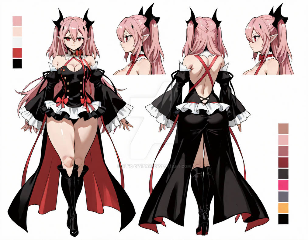 Deviantart Character Character Design Reference Sheet by Alex-DesignAI on DeviantArt