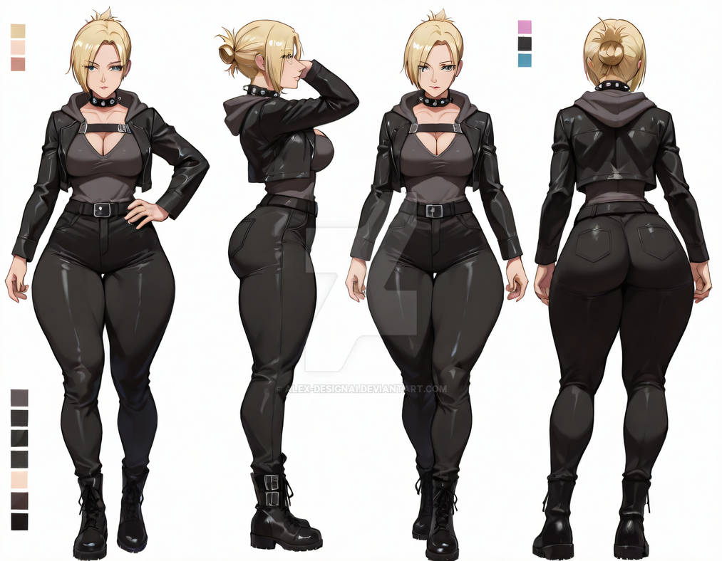 Characte R Design OPEN Adopt , Character Design, characterconcept by Alex-DesignAI on ...