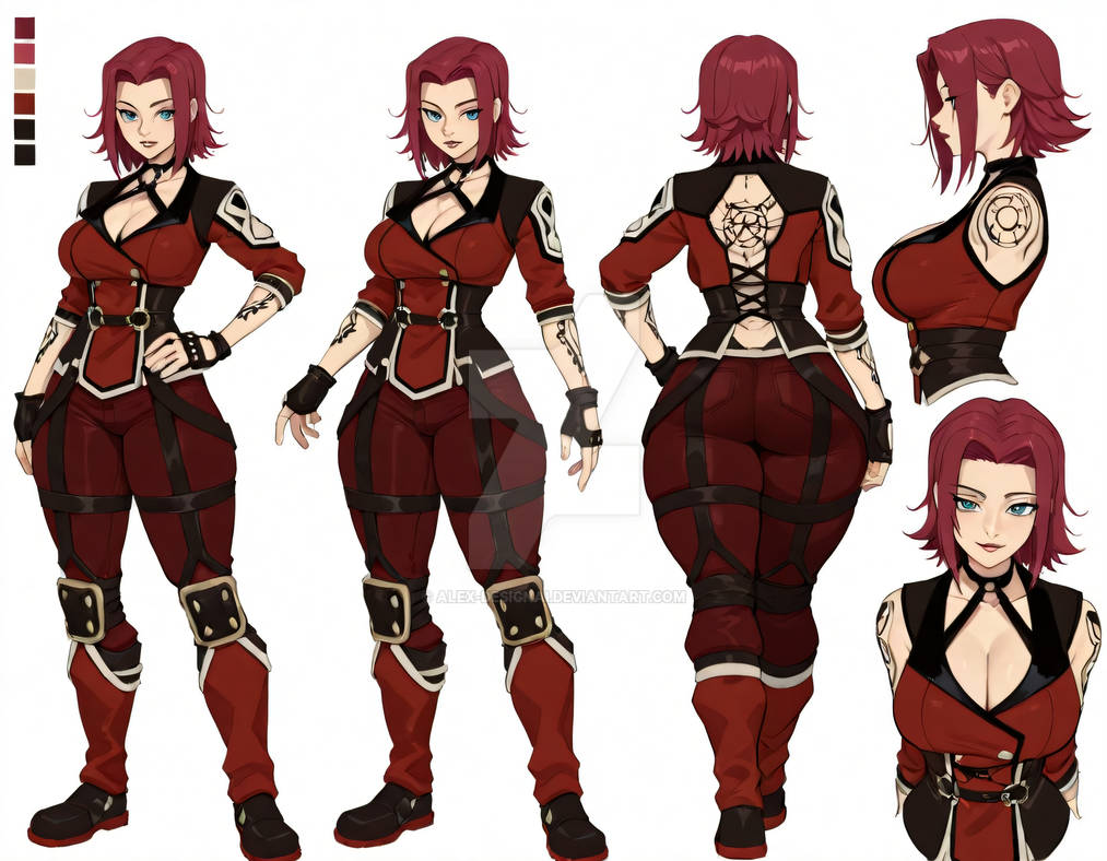 Characte R Design OPEN Adopt , Character Design, characterconcept by Alex-DesignAI on ...