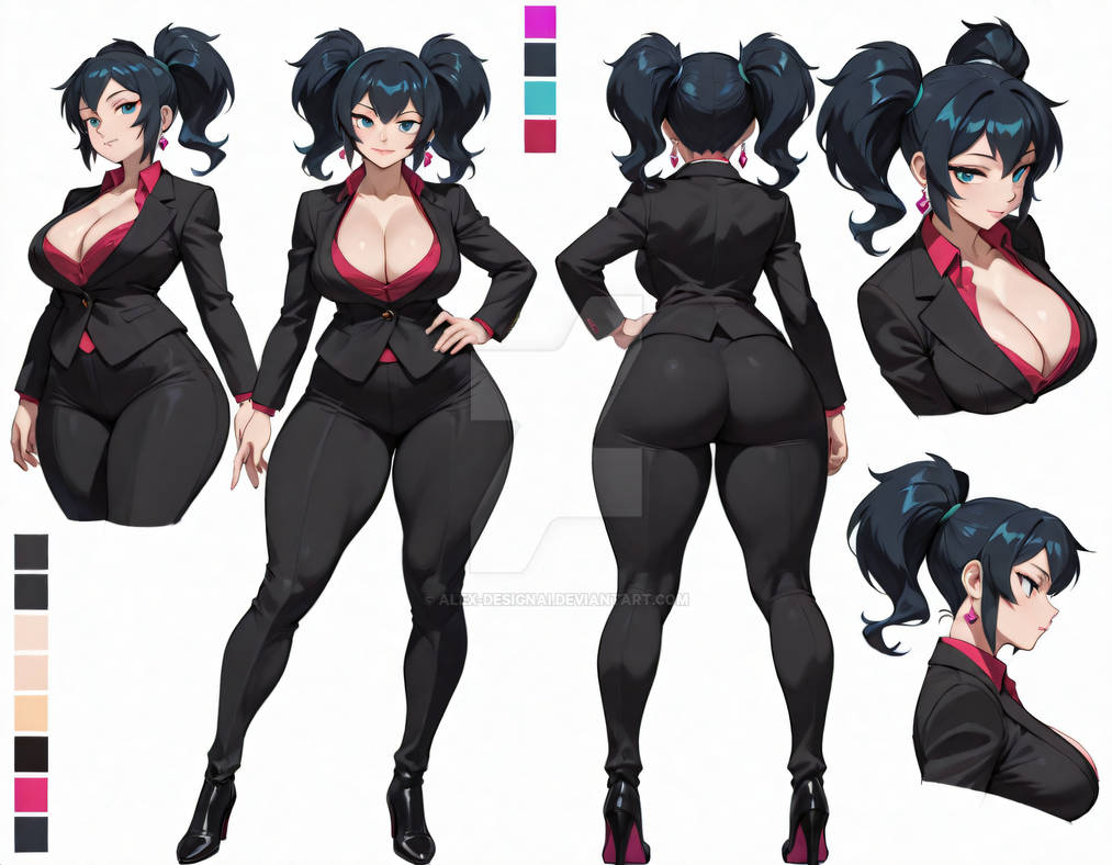 Characte R Design OPEN Adopt , Character Design, characterconcept by Alex-DesignAI on ...