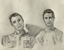 Neal Cassady and Jack Kerouac