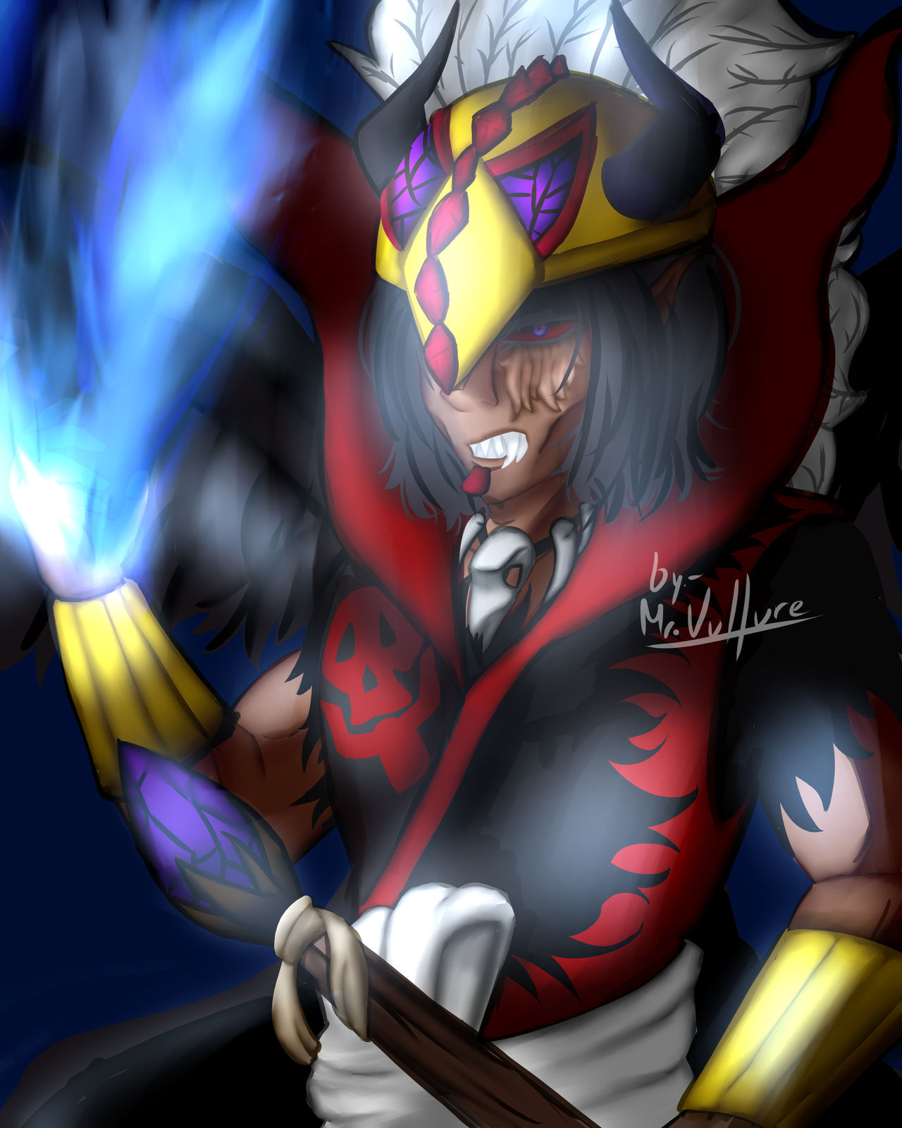 Old vulture