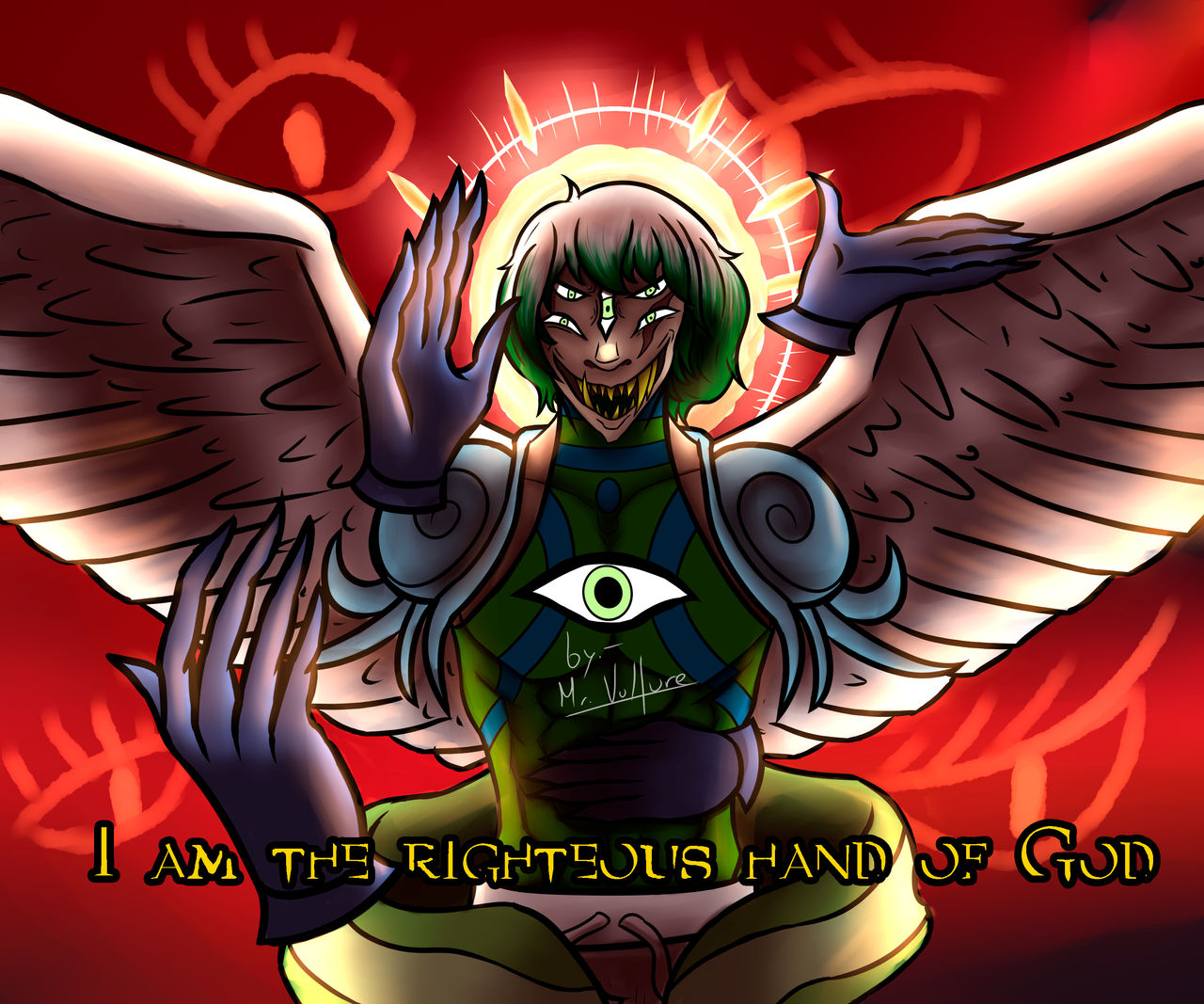 I am the righteous hand of God