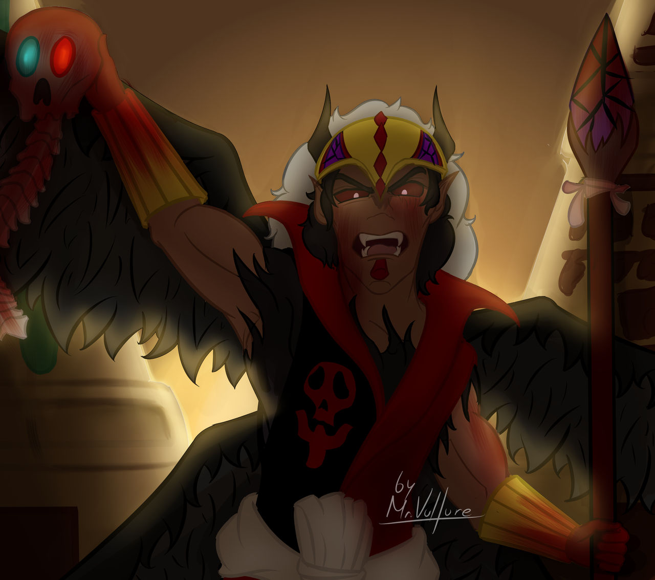 Old Vulture Fatality