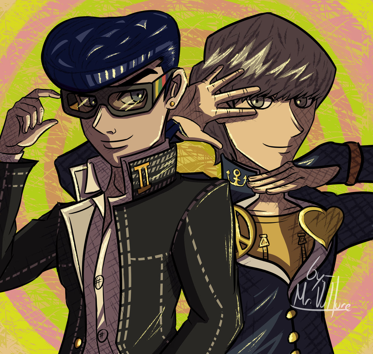 Josuke and Yu
