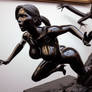 Lara Croft rubber statue [AI]