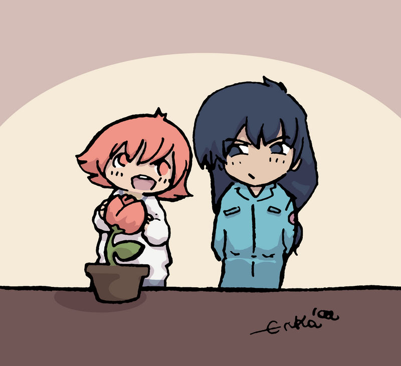 Himeno Hayate and the Tulip