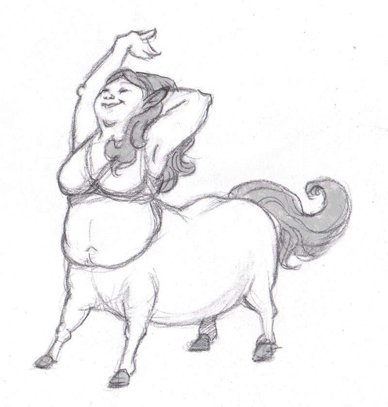 I LOVE FAT CENTAUR