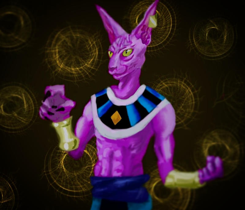 Beerus First Design Beerus by cacique93 on DeviantArt