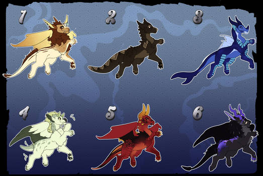 Elemental Dragons - [Base] Adopts!