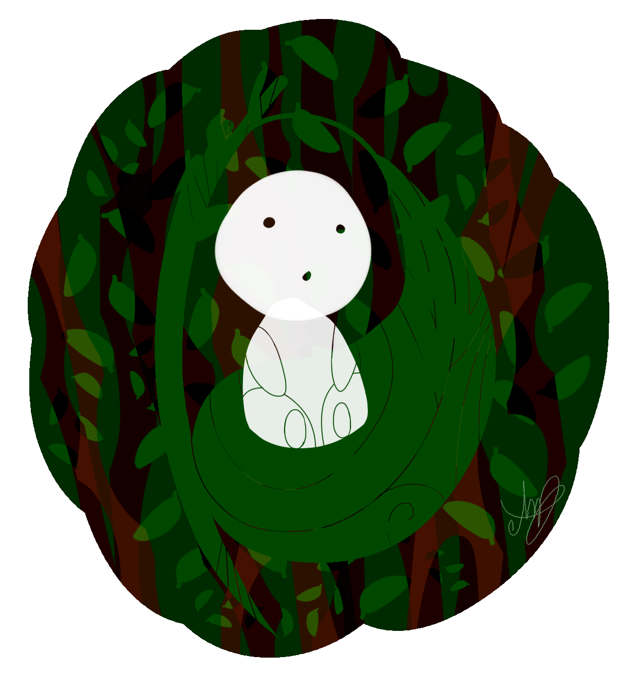 Kodama by LunaShadow on DeviantArt