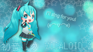 *Hikari TV Miku* [I'll sing for you!]