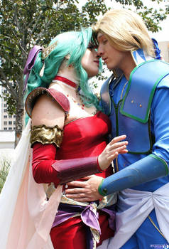 Terra Branford and Edgar Roni Figaro of FFVI