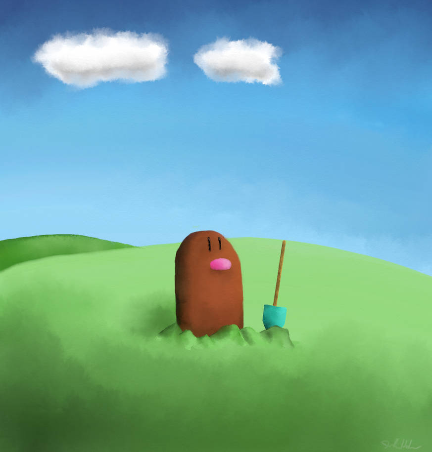 Diglett + Minecraft by Burzacca on DeviantArt