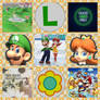 Luigi/Princess Daisy aesthetic (REDO)