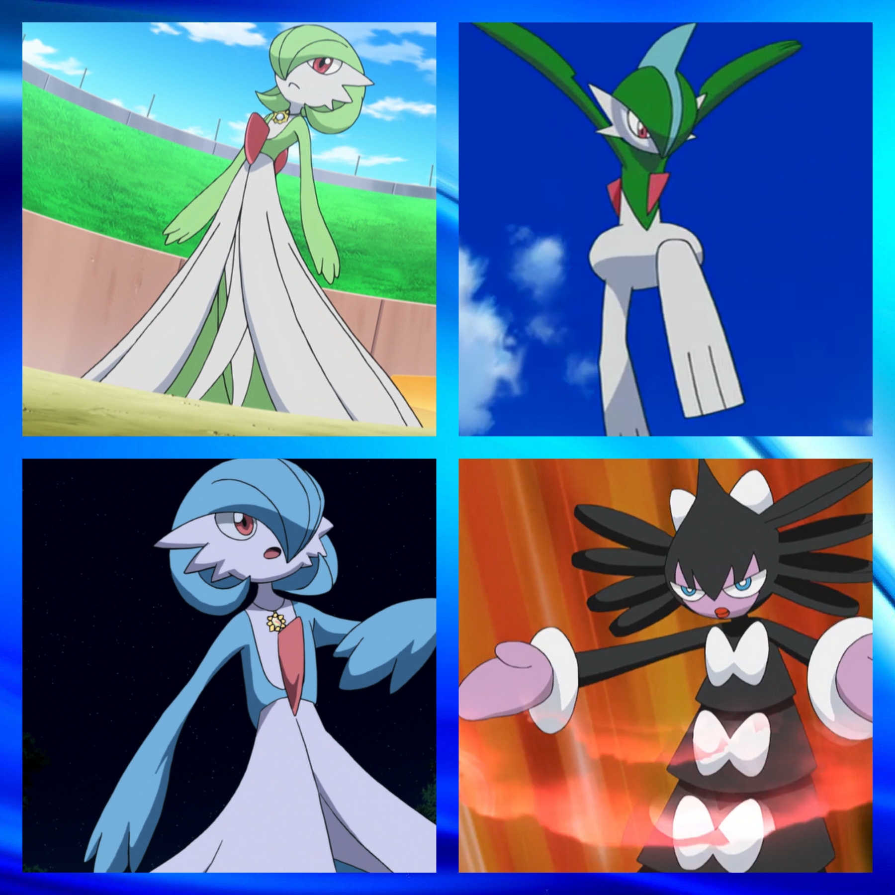 MedievalStoryShipping — Shiny Mega Gardevoir and Mega Gallade