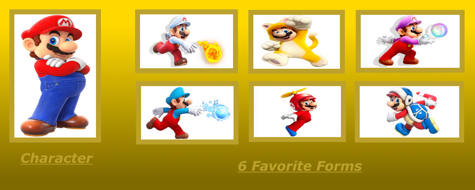 Favorite Mario forms by Bright-Rose on DeviantArt