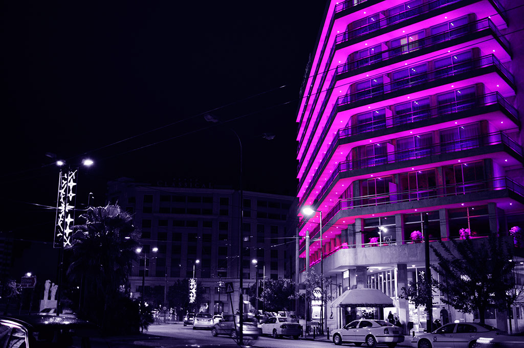 Hotel Stanley Athens Greece - Purple VFX Edition