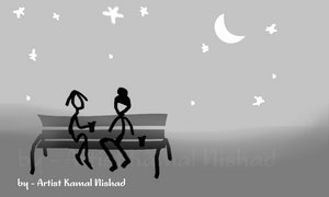 Bring me the moon -A Sardar Couple - GIF Animation