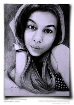 REMARKABLE - Pencil and charcoal sketch