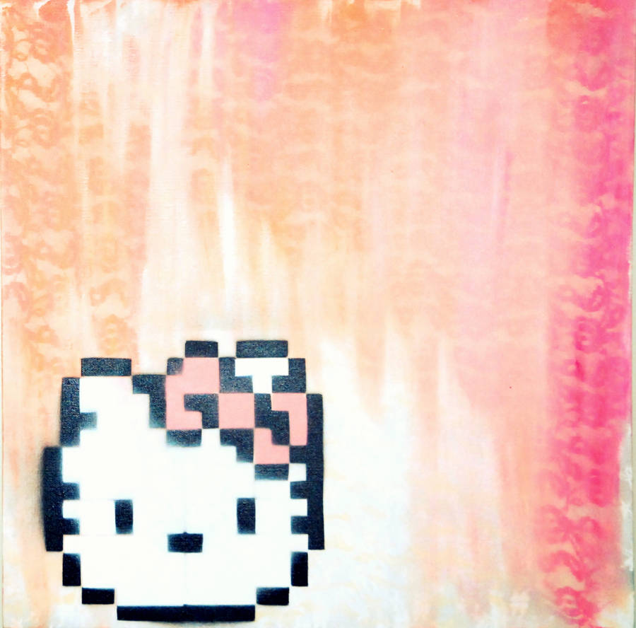 8 Bit Kitty 8Bit Hello Kitty by 8bitties on DeviantArt