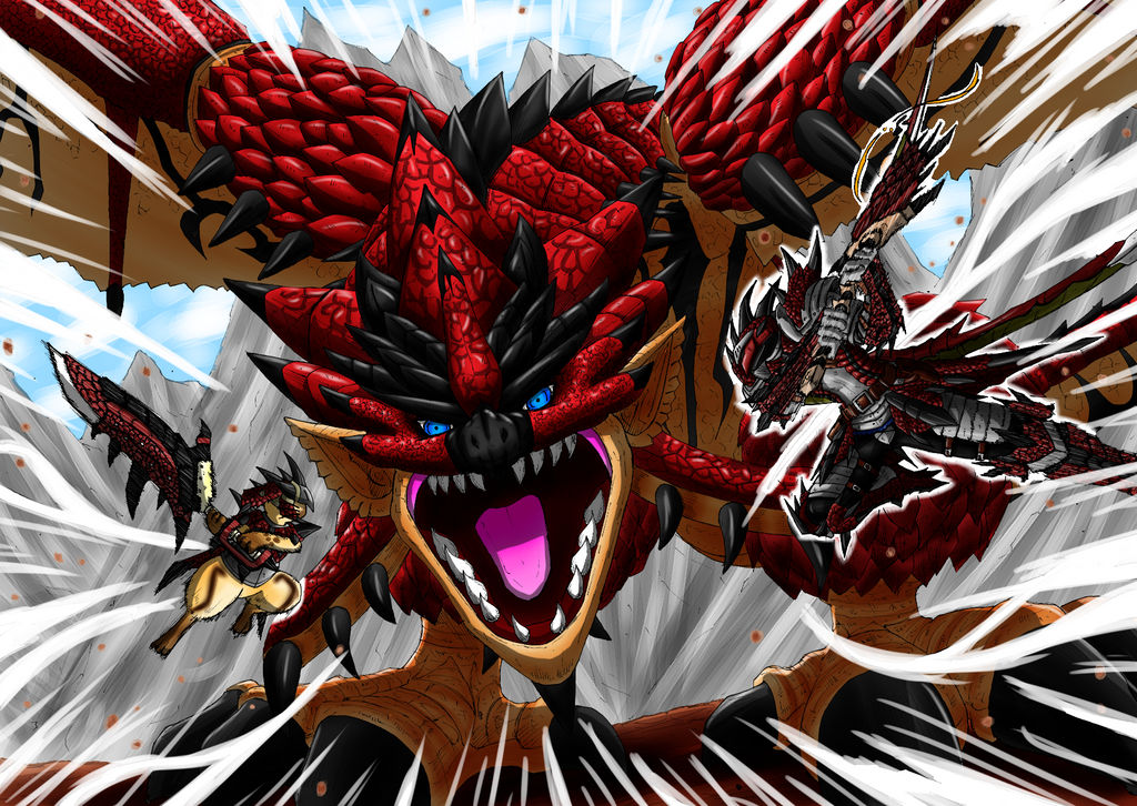 Full Rathalos by LightWing-Kun on DeviantArt