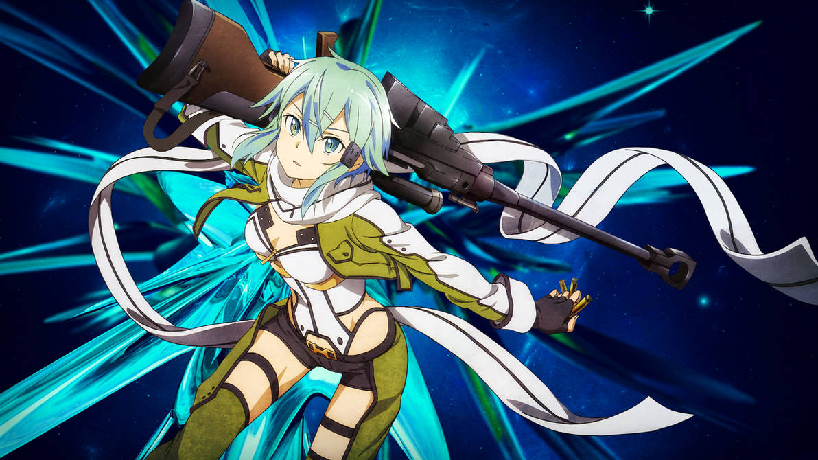 AnimePaper #6 | Sinon - Sword Art Online II by TheArteek on DeviantArt AnimePaper #6 | Sinon - Sword Art Online II by TheArteek on DeviantArt