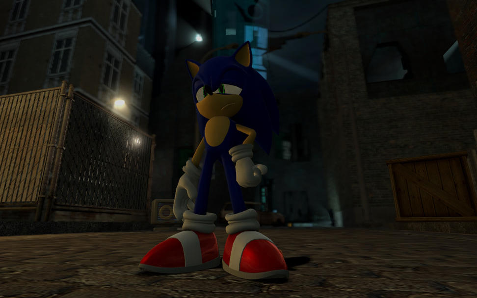 Depressed Sonic by MP-SONIC on DeviantArt
