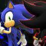 Sonic and Shadow Wallpaper
