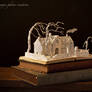 Wuthering Heights book sculpture...
