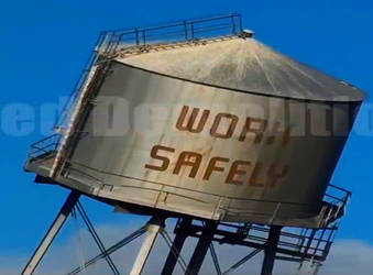 Hanford Site Water Tower Implosion