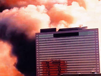 World Trade Center Building 7 on September 11 2001