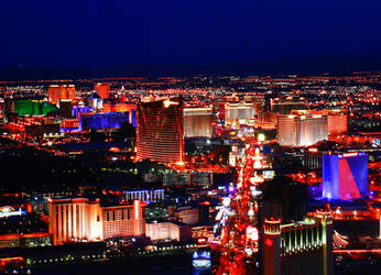Las Vegas Strip 2005-2006 at Night