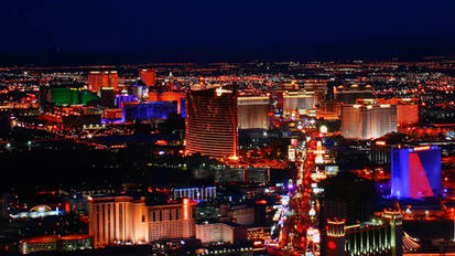 Las Vegas Strip 2005-2006 at Night