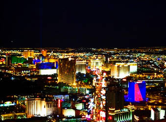 Las Vegas Strip 2005-2006 at Night