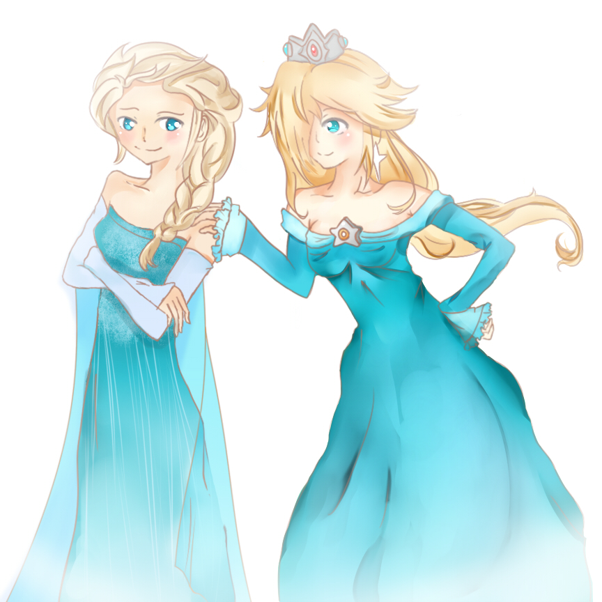 Rosalina and Elsa