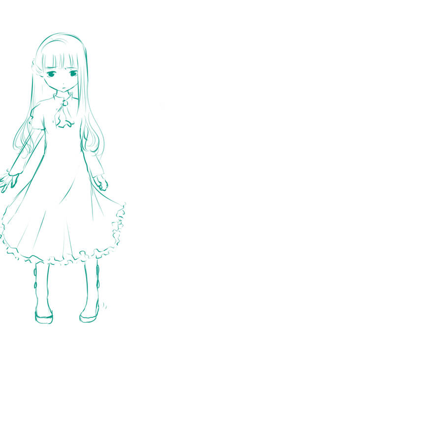 Sketch of My Original Character by Nokami-san Sketch of My Original Character by Nokami-san